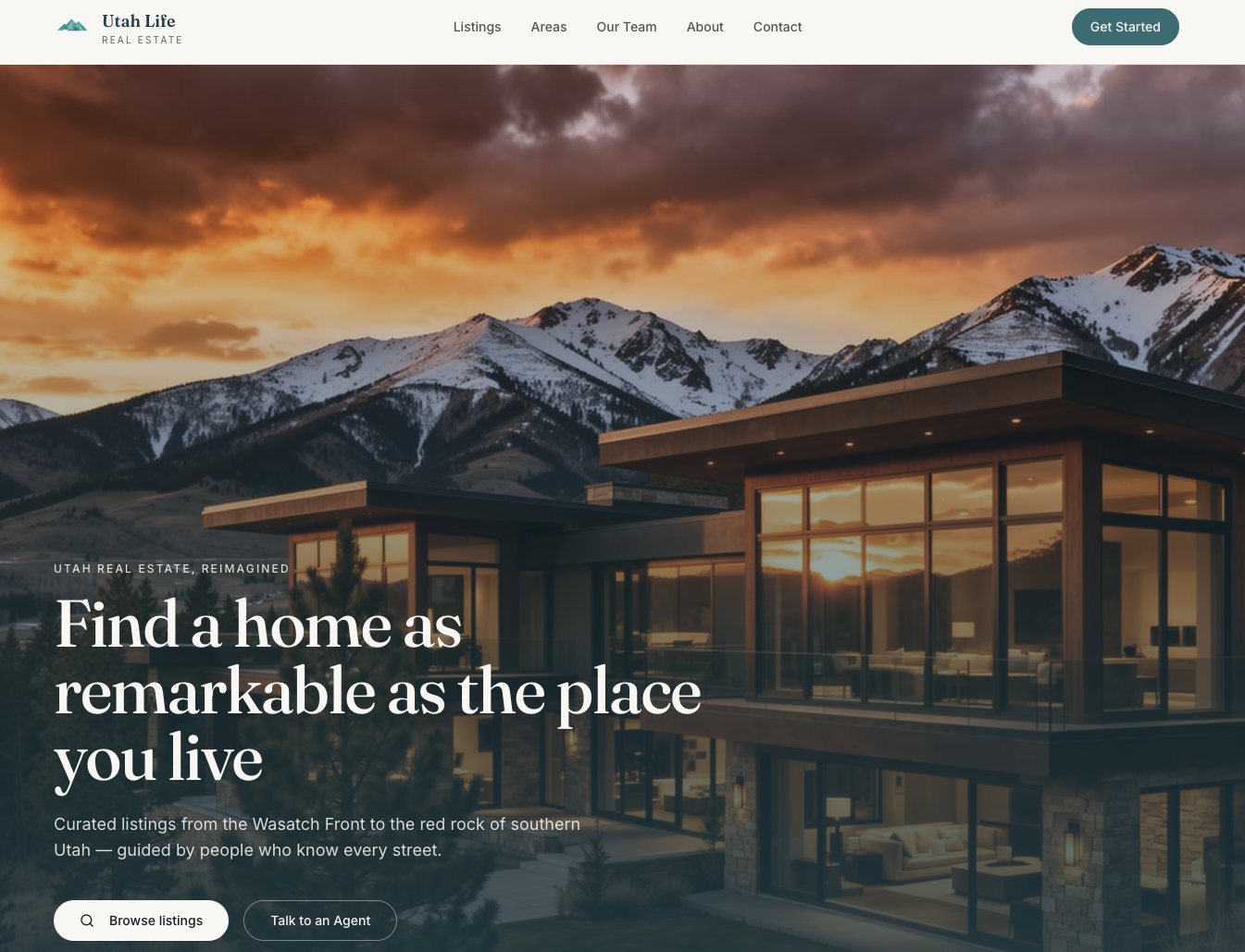 Utah Life Real Estate