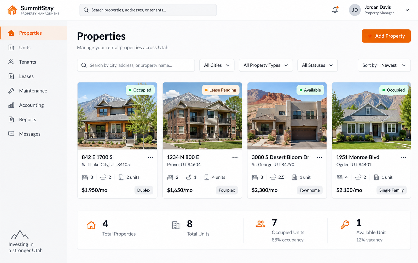 Real Estate Management Software screenshot 2