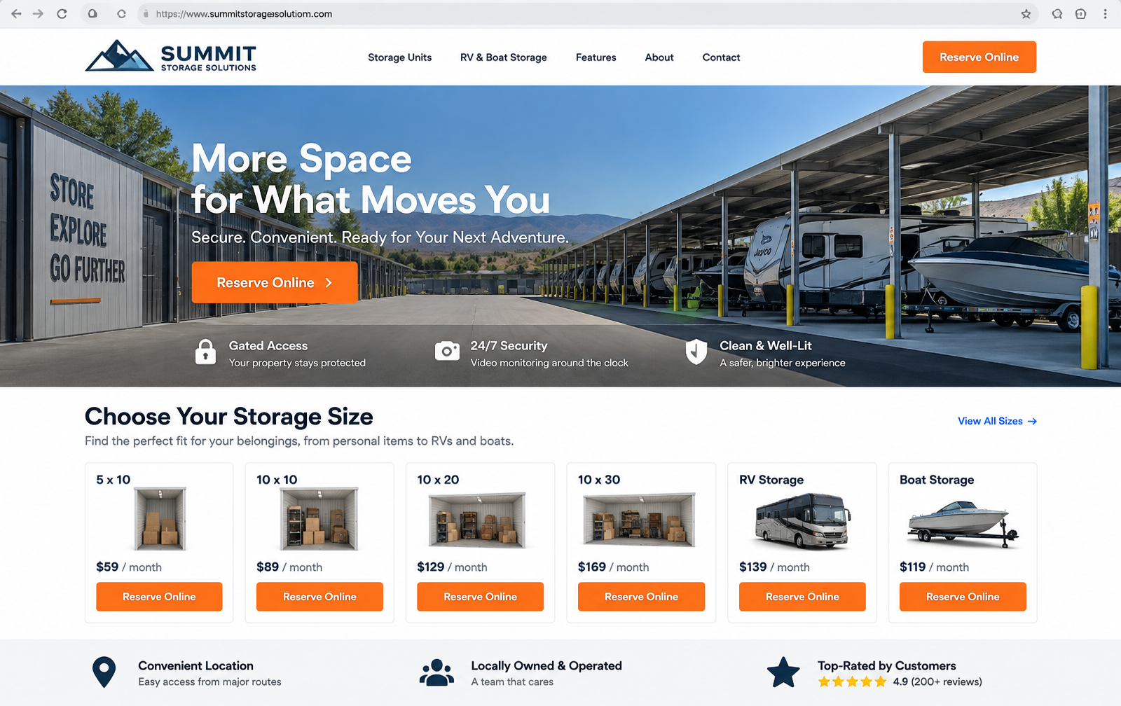 Storage Facility Management Software (Self, RV & Boat) screenshot 2