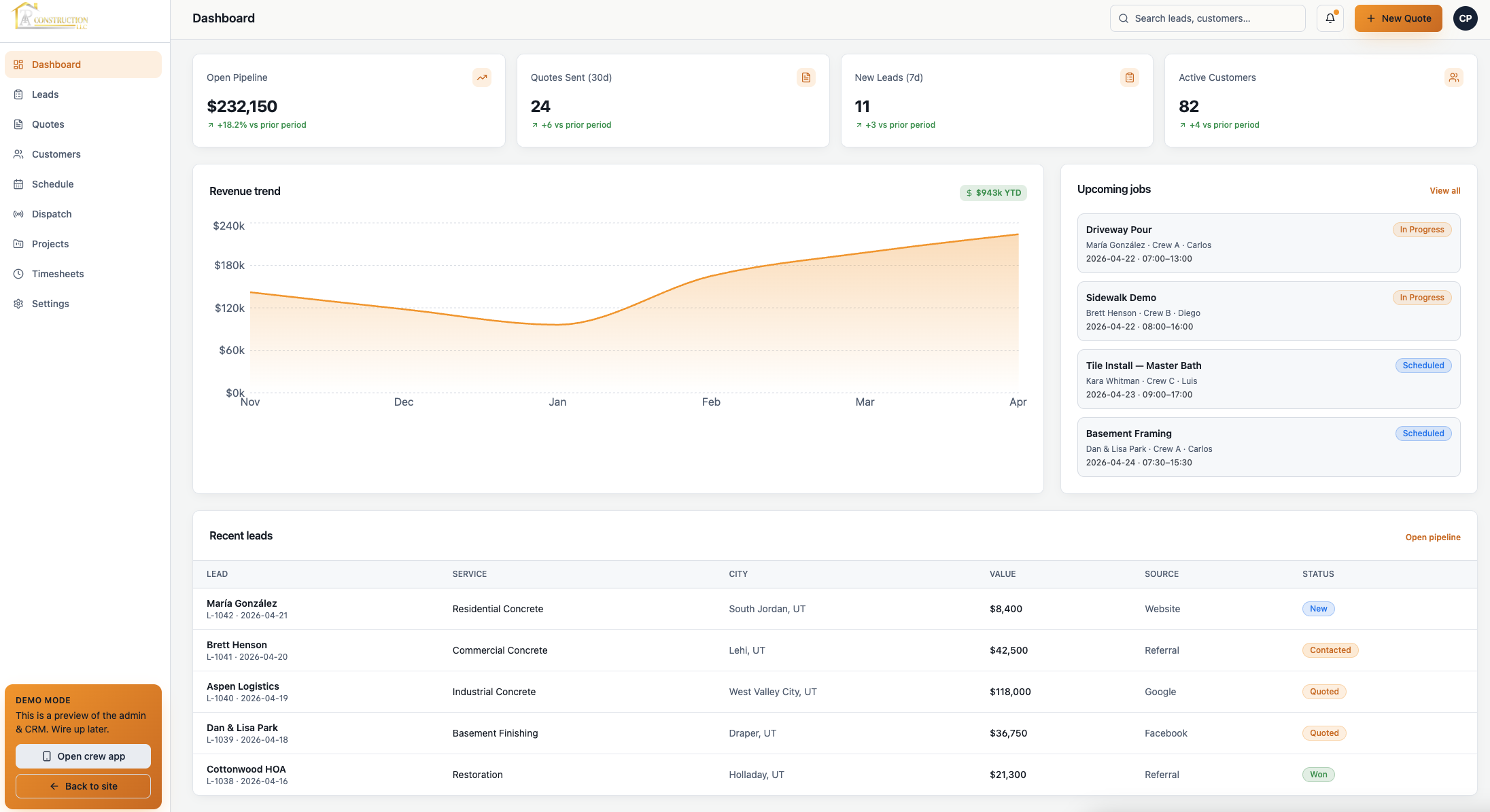 Construction Management Software screenshot 3
