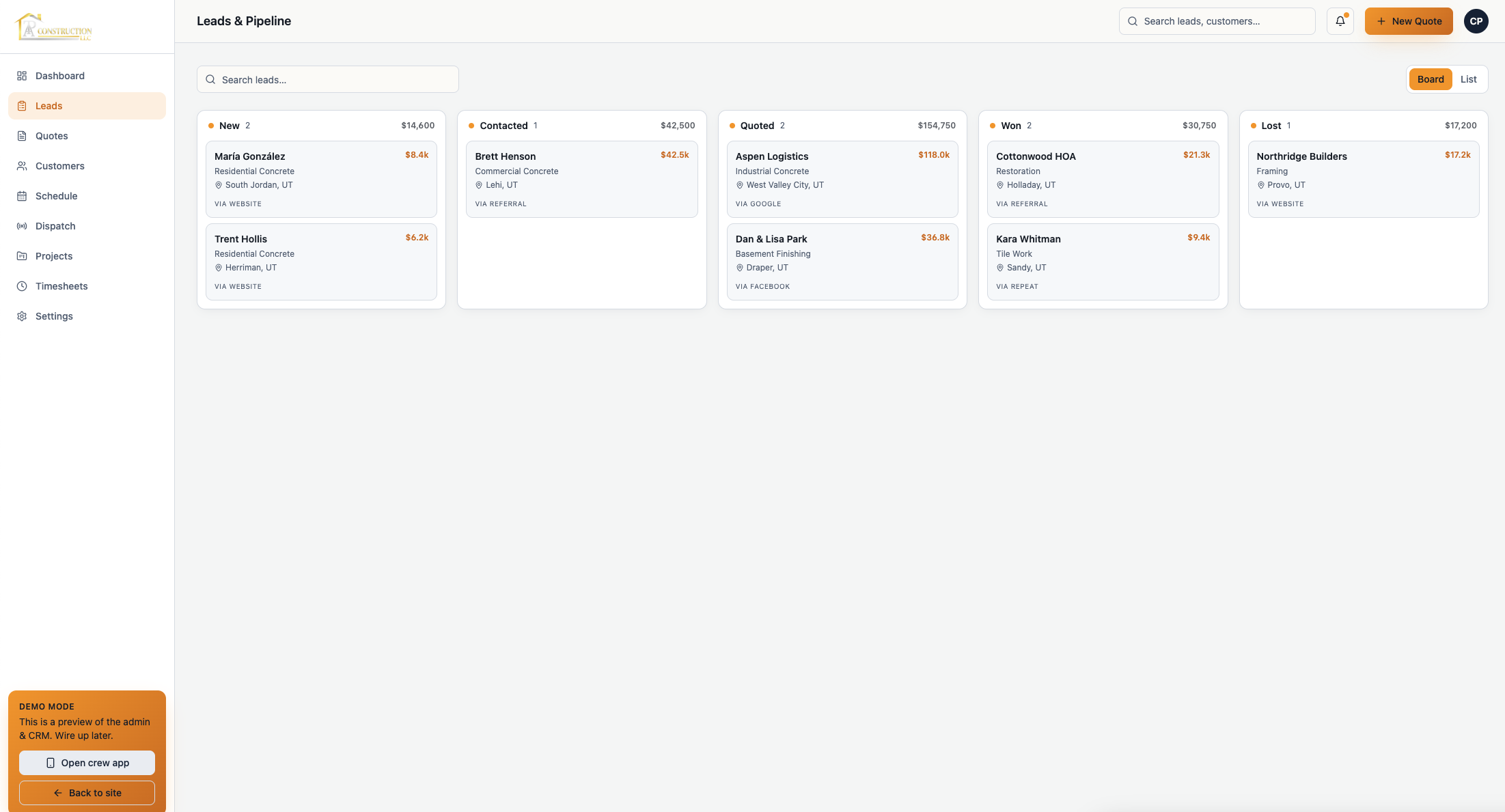 Construction Management Software screenshot 4